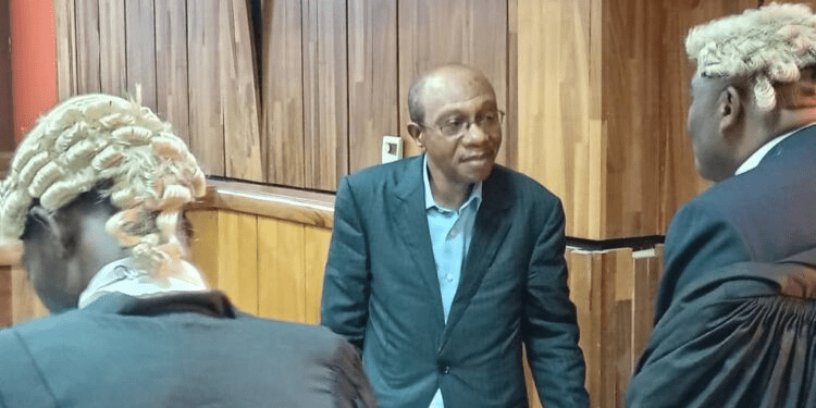 You are currently viewing Lagos High Court grants Emefiele N50m bail 