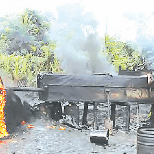 NNPC uncovers another 165 illegal refineries
