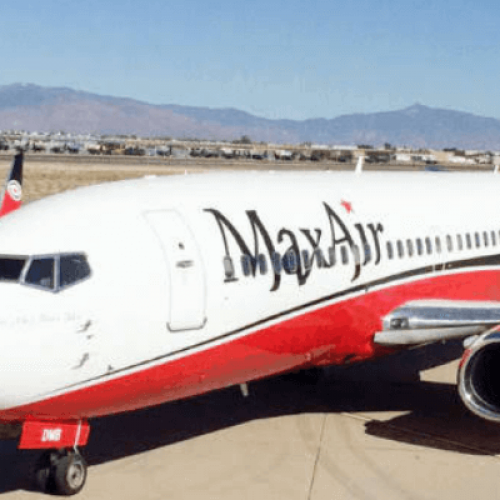 Crash averted as Max Air aircraft’s 4 tyres burst during take-off at Yola
