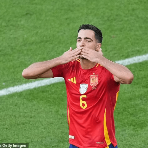 Arsenal makes progress in Mikel Merino talks as Edu rushes to Spain to get deal over the line