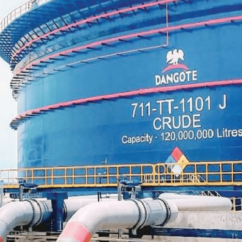 Dangote refinery reduces crude imports from US