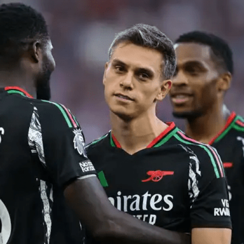 Mikel Arteta explains why Leandro Trossard refused to celebrate after coming off the bench to score in Arsenal win against Aston Villa