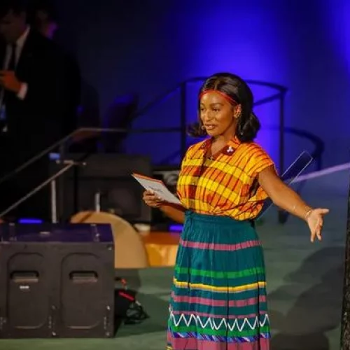 Florence Otedola makes history as first British-Nigerian to host UNGA’s opening session