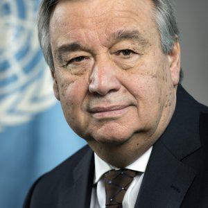 Mr. Guterres Portrait