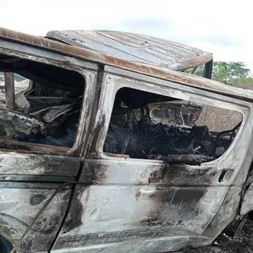 18 burnt as fire razes vehicle on Benin-Sagamu expressway
