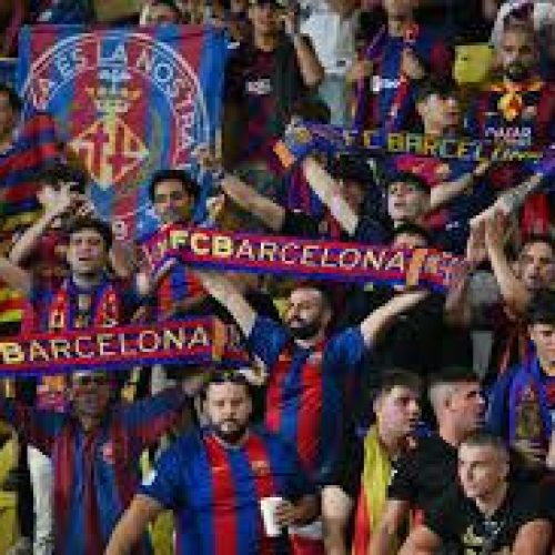 UEFA bans Barcelona fans for Champions League game over racism