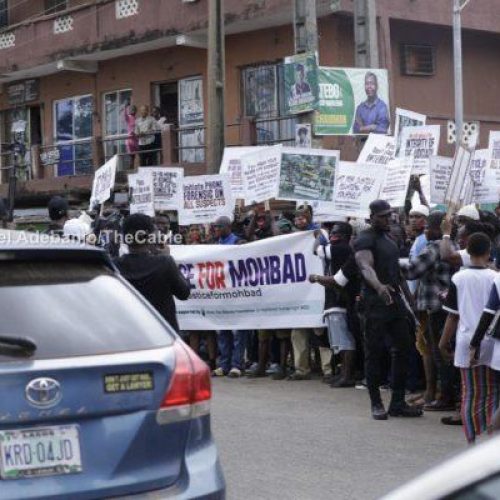 Yomi Fabiyi leads walk for Mohbad ahead of his death anniversary