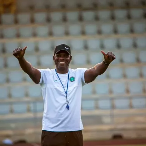  Eguavoen assures Super Eagles will deliver against Libya