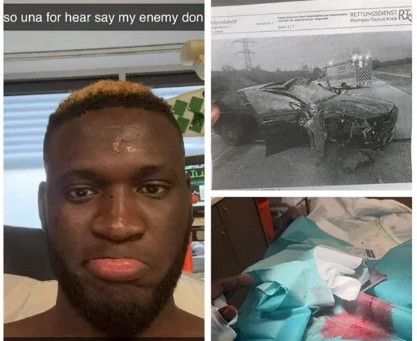 You are currently viewing Victor Boniface survives auto crash in Germany