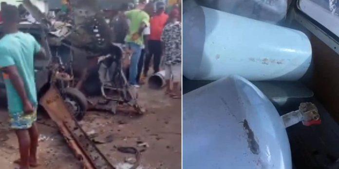 You are currently viewing FG addresses Edo CNG vehicle explosion, says cylinder was improperly welded and unauthorised