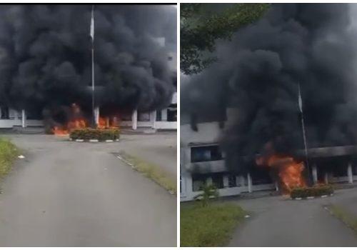 Read more about the article Second local government headquarters set ablaze in Rivers
