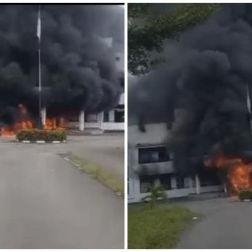 Second local government headquarters set ablaze in Rivers