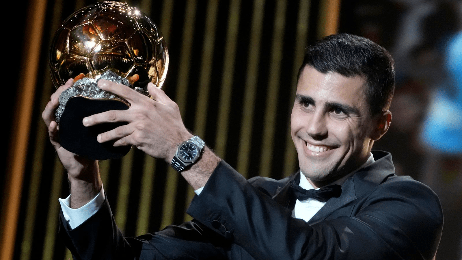 You are currently viewing Manchester City’s Rodri wins Ballon d’Or as Real Madrid boycotts award