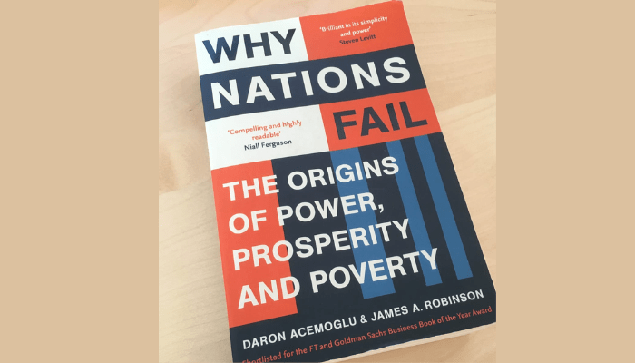 You are currently viewing 2024 Nobel Economic Prize winner’s ‘Why Nations Fail’ critiques Nigeria’s colonial legacy