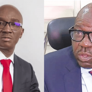 Edo Governor-elect Okpebholo accuses Obaseki administration of last-minute borrowings, looting; warns banks against connivance 2 opebol
