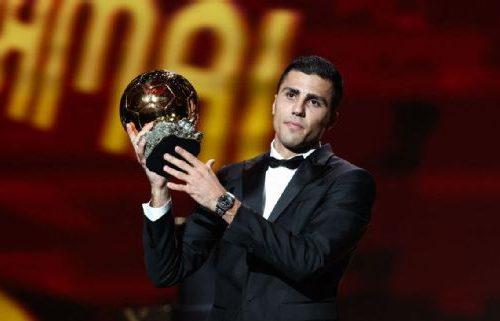 Read more about the article Rodri wins Ballon d’Or after Premier League, Euro 2024 glory