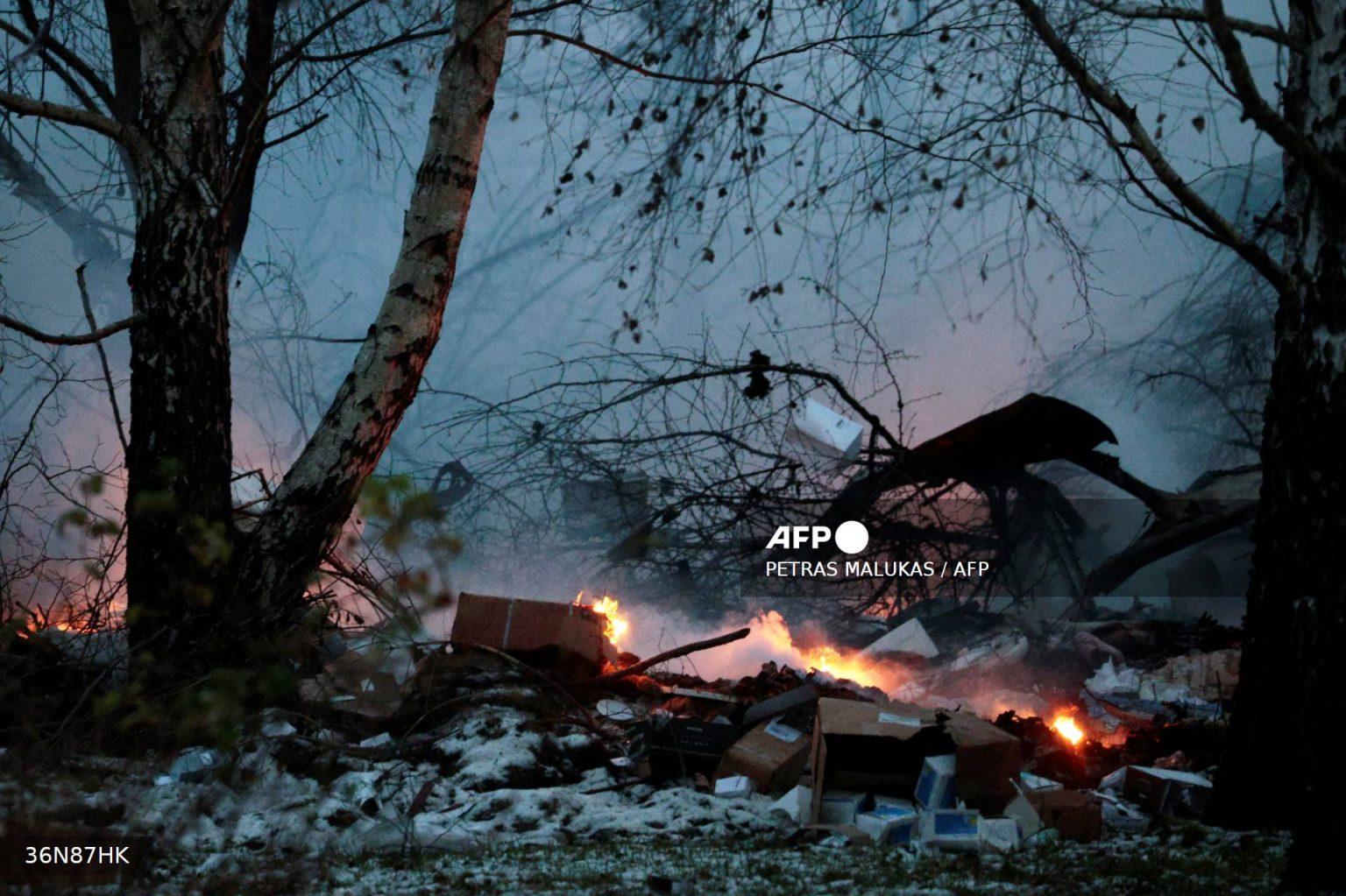 You are currently viewing DHL cargo plane crashes in Lithuania, kills one