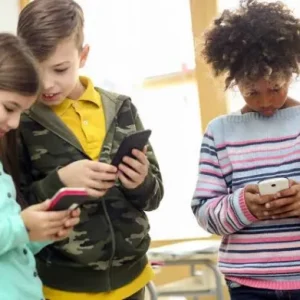 Children under 16 on social media