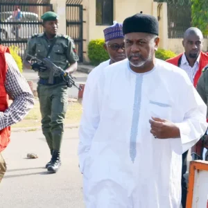 PIC. 14.FORMER NSA SAMBO DASUKI AND OTHERS ARRAIGNED AT FCT HIGH COURT IN ABUJA