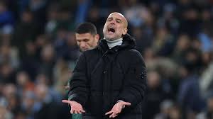 Read more about the article Pep Guardiola speaks for the first time after appearing with cuts and marks on his face and joking about ‘self-harm’