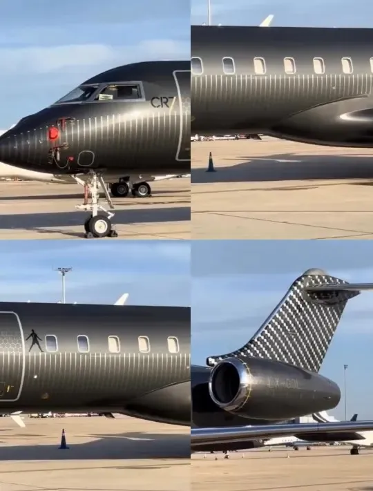 You are currently viewing Cristiano Ronaldo unveils new private jet worth $73 million