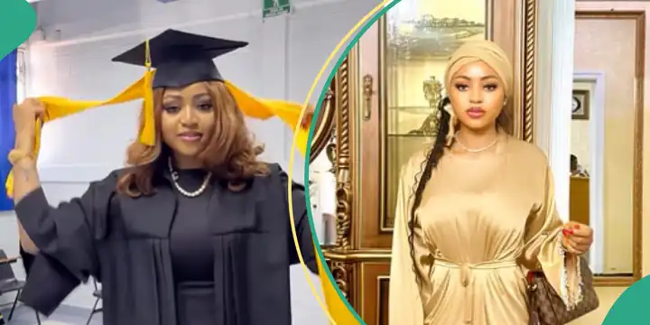 You are currently viewing Regina Daniels Bags Degree From Foreign University, Thanks Husband: “Another Achievement Unlocked”