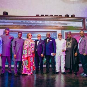 Dignitaries at the birthday party