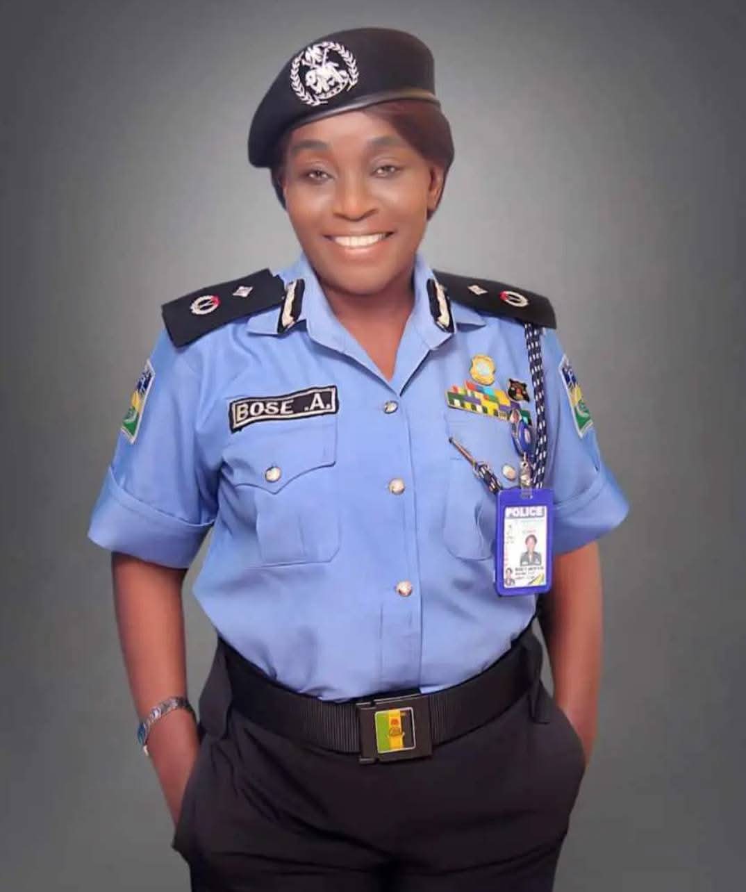 You are currently viewing Bose Akinyemi makes history as first woman police commisioner from ekiti