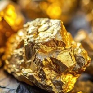 Nigeria, UNIDO, Partners Unite to Drive Mercury-free Gold Mining Revolution 2 abstract golden gray ore mineral texture background with tilted angle photo 750x375 1