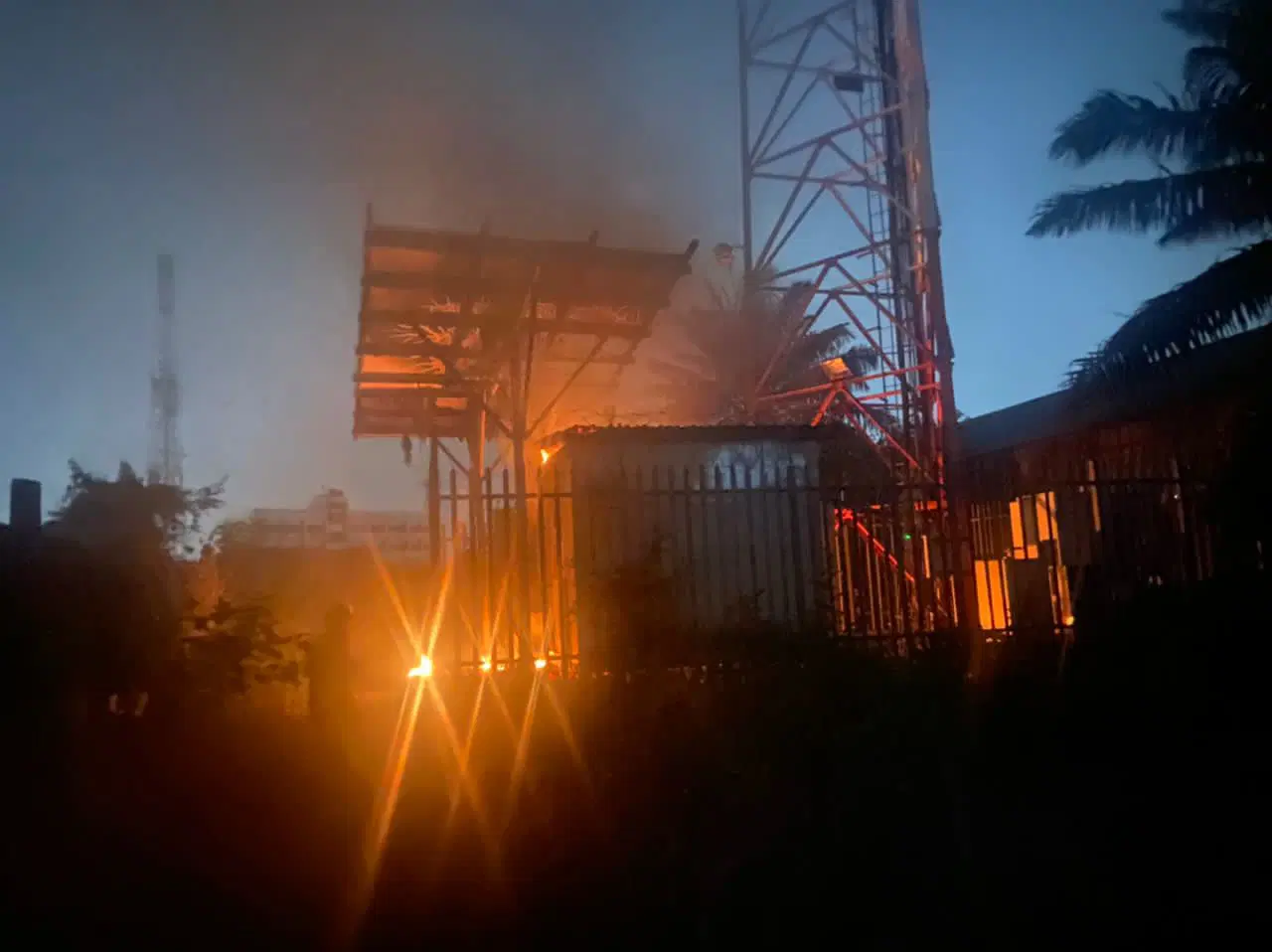 You are currently viewing Fire guts FIIRO office in Lagos