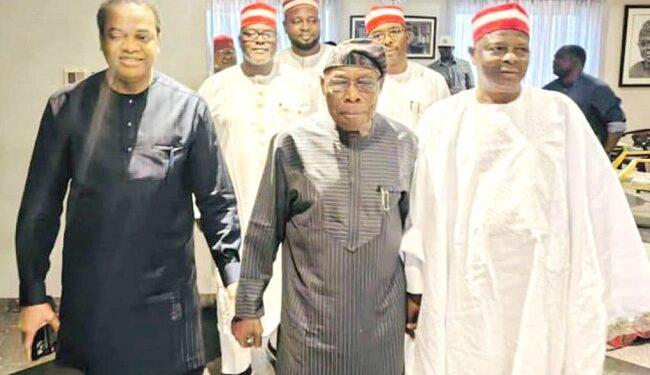 You are currently viewing Kwankwaso, Duke meet Obasanjo in Abeokuta