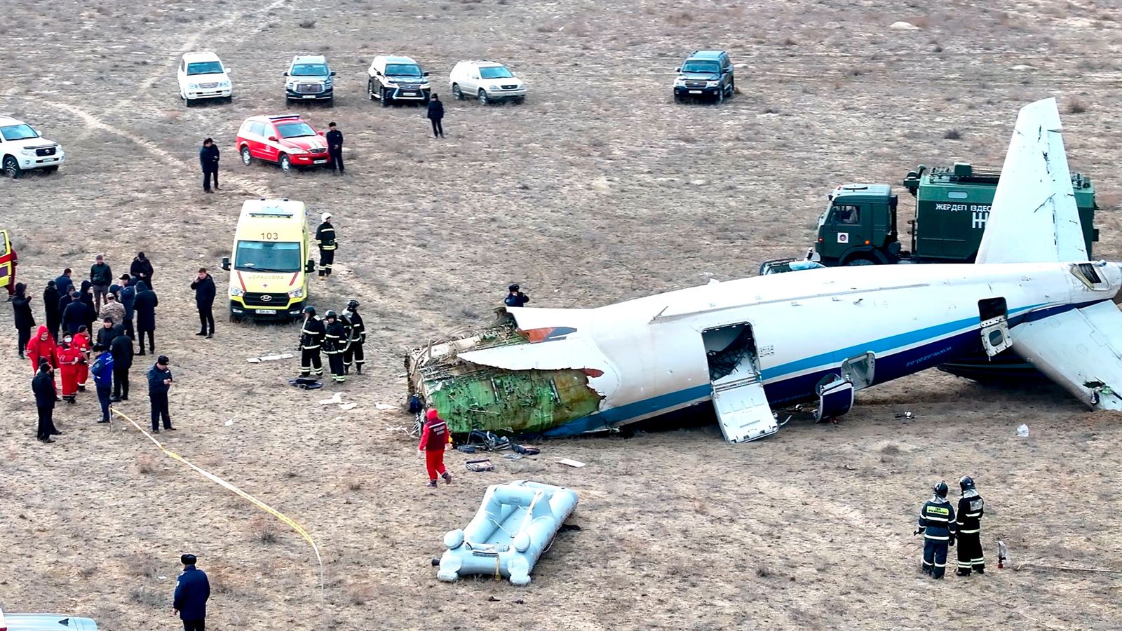 You are currently viewing UK rejects Putin apology over deadly Azerbaijan Airlines plane crash