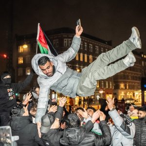 AFP 20250119 36UQ8VX v1 Preview DenmarkIsraelPalestiniansConflictCeasefire