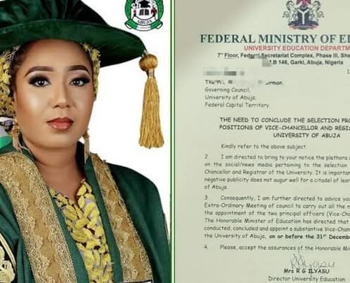 Read more about the article Uniabuja Vc Appointment Sparks Controversy Over Procedural Irregularities