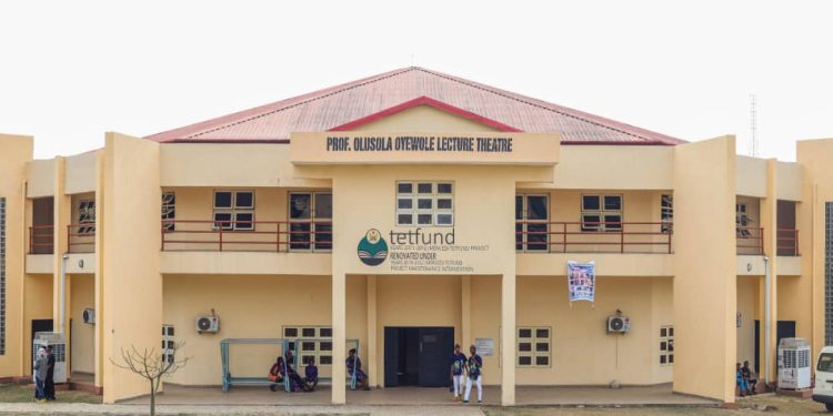 You are currently viewing A Fitting Honour For AAU Sec-Gen, Prof Oyewole as FUNAAB Names 1000-Seater Auditorium After Him