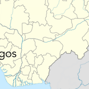 Lagos map