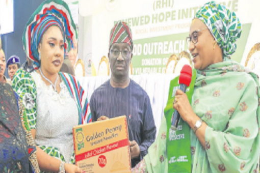 You are currently viewing We’re committed to making life better for all Nigerians, says First Lady