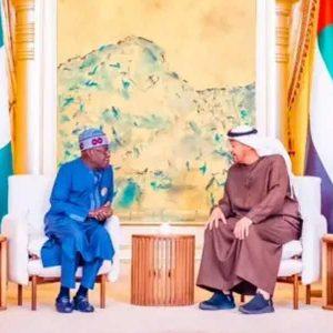 Tinubu With UAE President