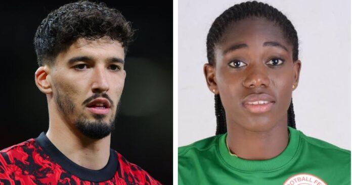 You are currently viewing Oshoala asks Man United goolie, Bayindir to marry her after his FA Cup heroics against Arsenal