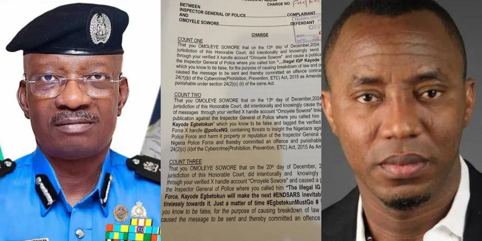 You are currently viewing Police to arraign Sowore over #Endsars comments against IGP Egbetokun