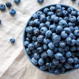 raw organic blueberries in a bowl top view flat lay overhead from above 1947472183 bb654ebf5a74456d860080219f4fc9f4