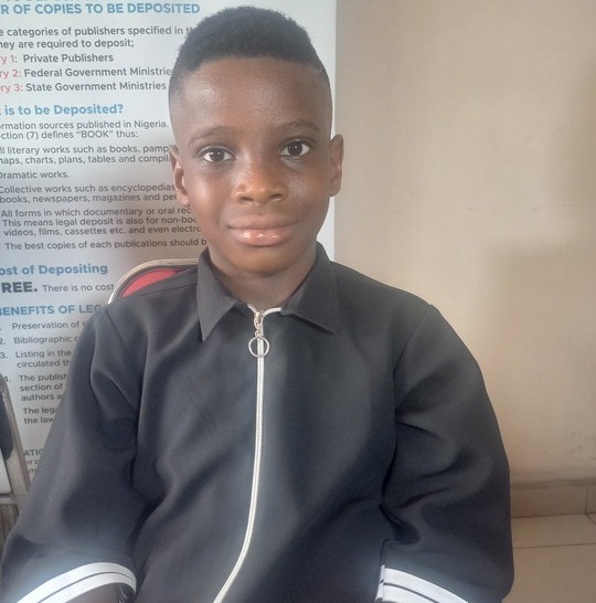 You are currently viewing Eight-yr-old Nigerian makes history as one of world’s youngest authors