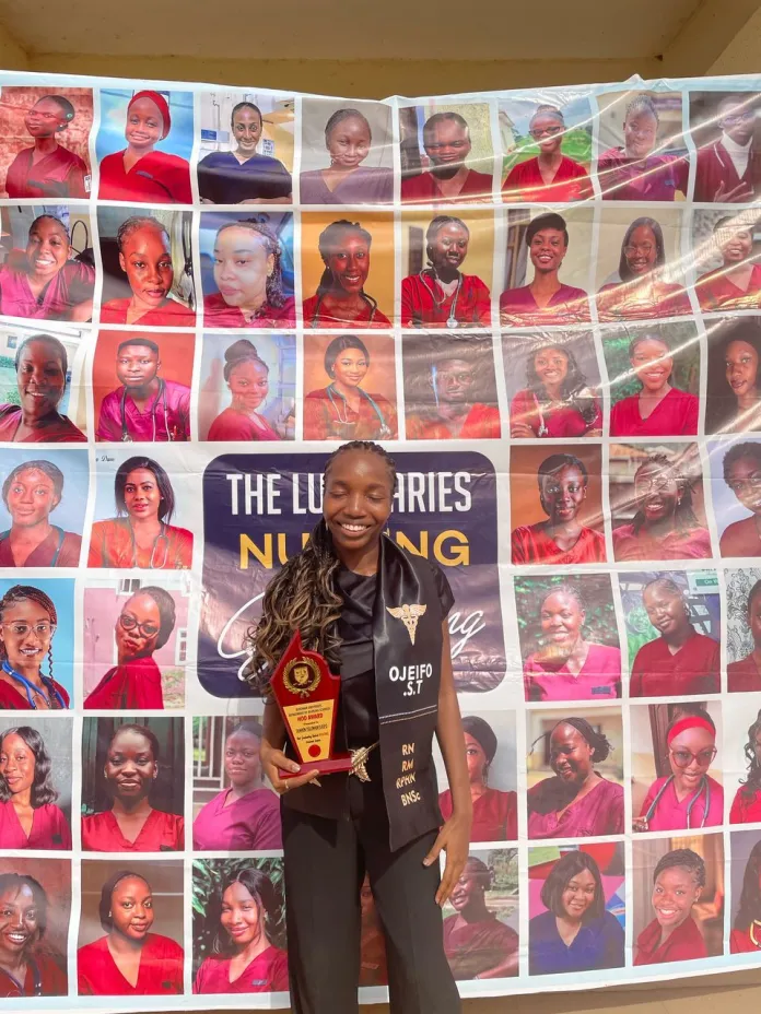 You are currently viewing Sharon Ojeifo, daughter of THE CONCLAVE publisher, is best graduating nursing student at Bingham University