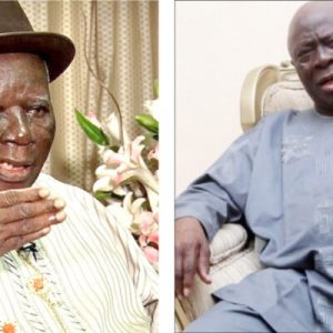 Edwin Clark and Ayo Adebanjo