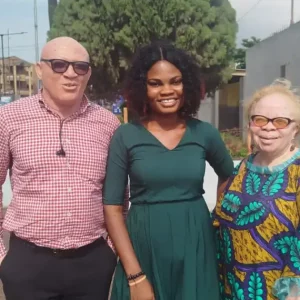 Mr Tolani Ojuri Blessing Oladunjoye and Mrs Bisi Bamise