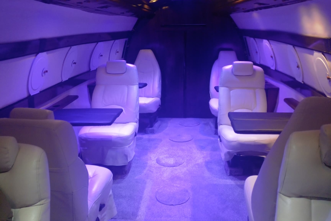 You are currently viewing Nigerian Hotelier Unveils Luxury Private Jet For Entertainment in Lagos