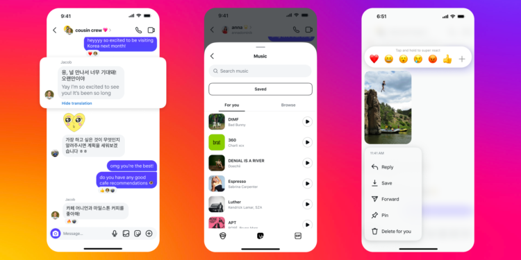 You are currently viewing Instagram adds new features, upgrades DMs with music sharing, message scheduling, translation, and more