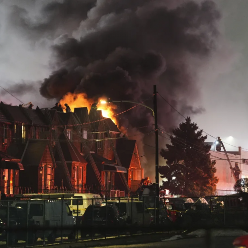 Read more about the article Medevac Jet with 6 people on board crashes in northeast Philadelphia neighborhood