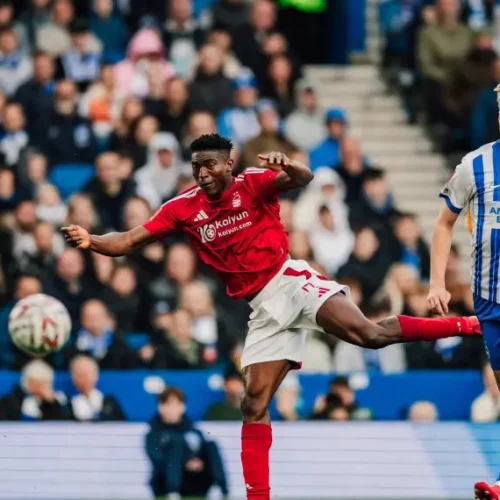 Read more about the article FA Cup: Awoniyi, Aina Secure Historic Semi-final Berth With Nottingham Forest