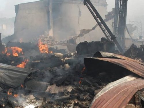 Read more about the article Over 500 shops razed at Aleshinloye market — NEMA
